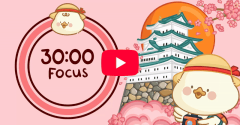 Japan Focus Pomodoro Timer