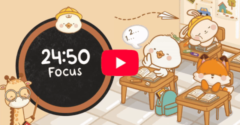 School Focus Pomodoro Timer